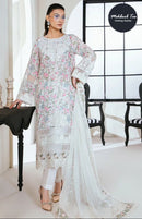 Mehboob Tex M Print 1329 Pure Cotton Print With Exclusive Embroidery Patches Pakistani Suits