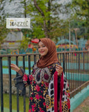Hazzel M Print 0315 Pure Cotton Printed And Embroidery Patches Pakistani Suits