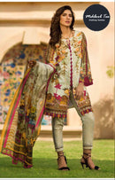Mehboob Tex 1395 B Pure Cotton Print With Heavy Embroidery Exclusive Patch Work Pakistani Suits