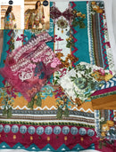 Mehboob Tex 1395 B Pure Cotton Print With Heavy Embroidery Exclusive Patch Work Pakistani Suits