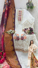 Shanaya A 22 Cambric Cotton With Embroidery Work Pakistani Suits