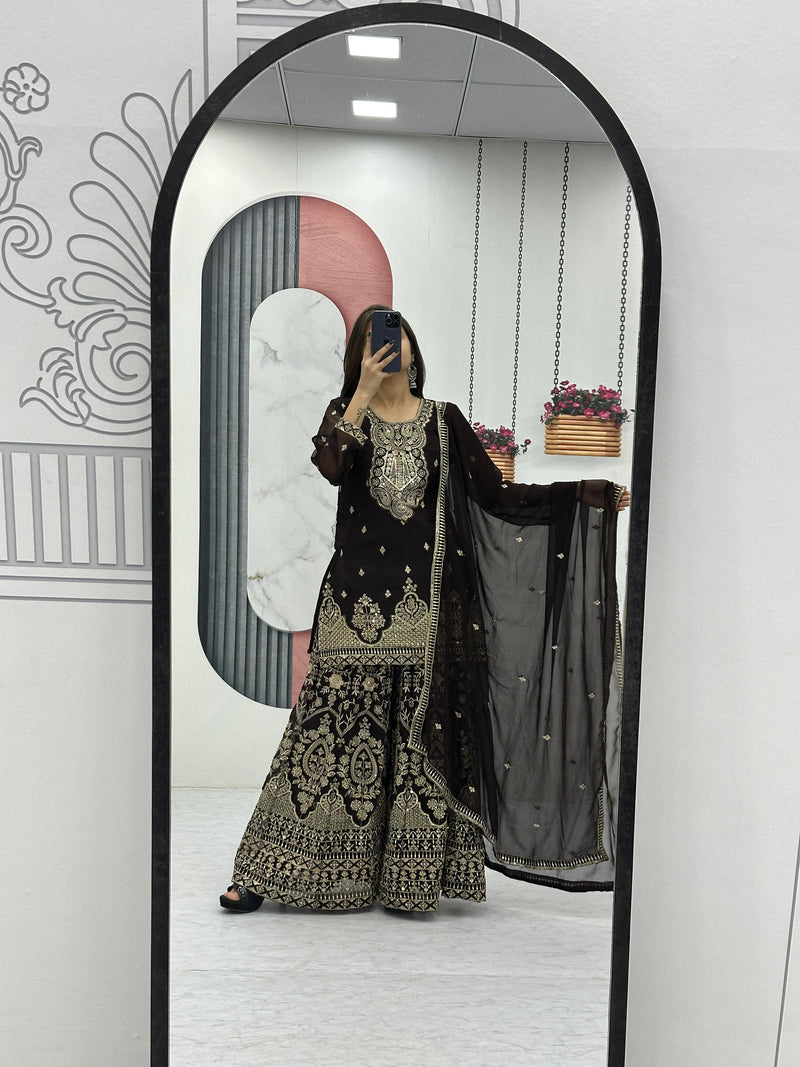 PF 034 Prisha Fashion Launching New Designer Partya Wear Suits