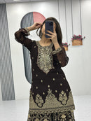 PF 034 Prisha Fashion Launching New Designer Partya Wear Suits