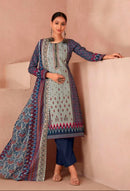 Taj Creations 598 Pure Cotton Print With Heavy Self Embroidery Work Pakistani Suits