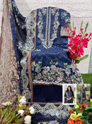 Deepsy Suits 1096 Pure Cotton With Heavy Patch Embroidery Work Pakistani Suits