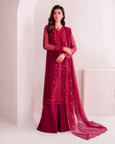 JF 002 Presenting New Designer Collection In Faux Georgette With Embroidery Sequence Work Suits