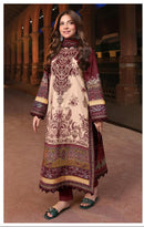 AL Zohaib AZ 1287 C Pure Cotton Print  With Heavy Embrodairy Patches Work Pakistani Suits