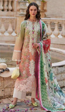 Saniya Trendz 7148 Pure Cotton With Embroidered Work Pakistani Suits