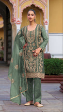 Shree Fabs K 5229 B Organza With Heavy Embroidery With Hand Khatli Pakistani Suits