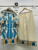 Vs Fashion 12081 B Pure Cotton Digital Print With Havy Cotton Pakistani Pret