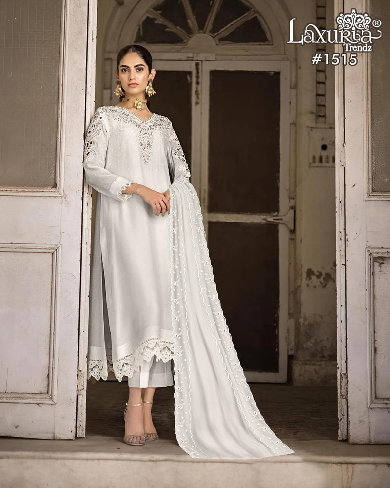 Laxuria Trendz 1515 Vichitra Luxury Pŕet Collection Embroidery With Handwork Kurti