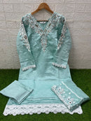 Laxuria Trendz 1515 C Vichitra Luxury Pŕet Collection Embroidery With Handwork Kurti