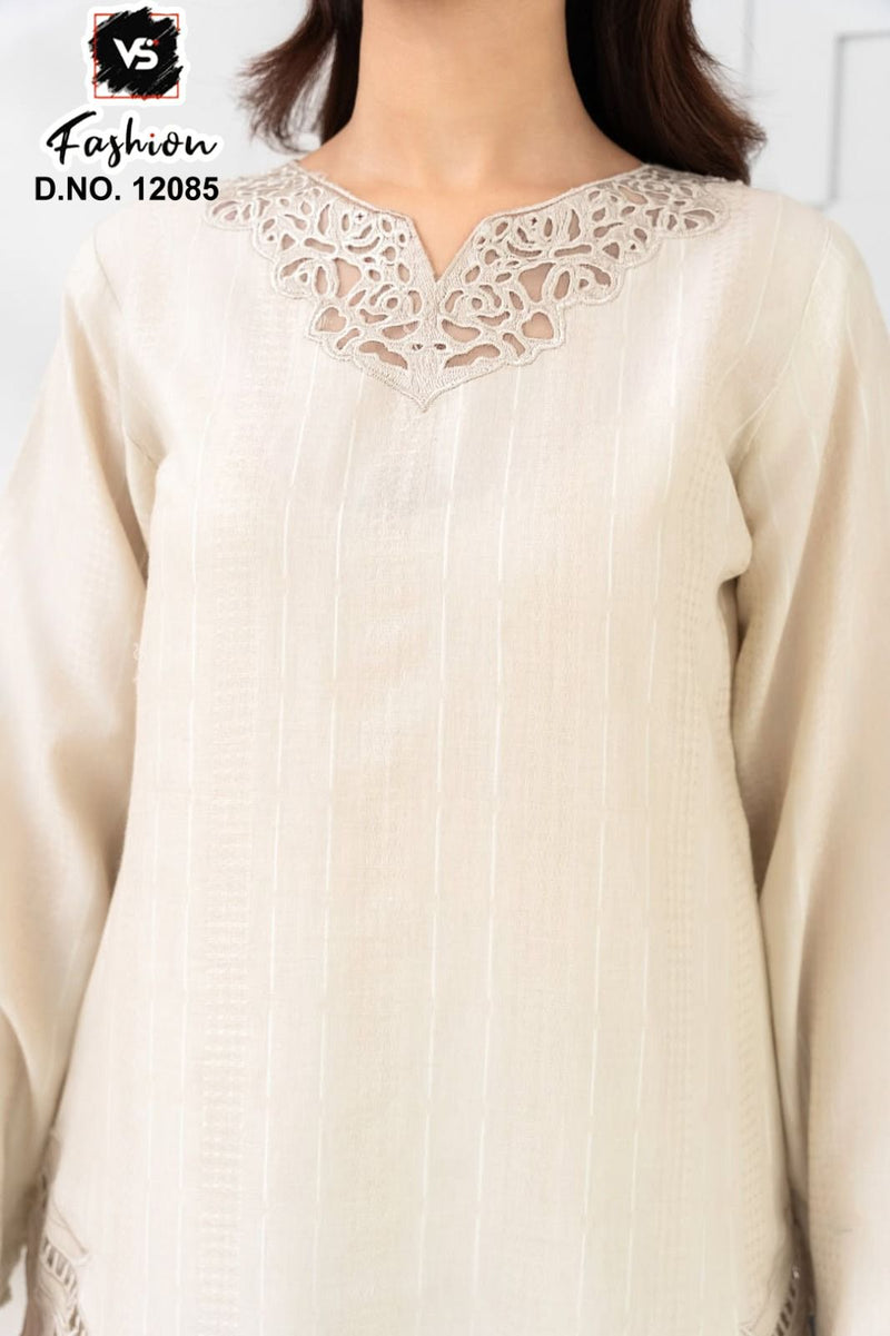 Vs Fashion 12085 Designer Stylish Heavy Embroidered Tunic Enhance Kurti