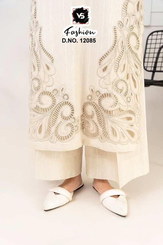 Vs Fashion 12085 Designer Stylish Heavy Embroidered Tunic Enhance Kurti