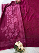 Johra Tex JT 174 Cambric Cotton With Heavy Embroidery Work Pakistani Suits