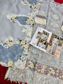 Ziaaz Designs Code 899 B Cambric Cotton Very Heavy Embroidery Work Pakistani Suits