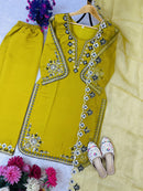 Astha AC 7049 Premium Designer Readymade Top Pant Dupatta Collection