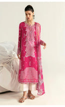 AL Zohaib AZ 1300 Pure Cotton Print With Heavy Embrodairy Patches Work Pakistani Suits