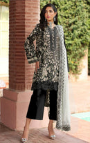 AL Zohaib Az 1292 Pure Cotton Print With Heavy Embroidery Patches Work Pakistani Suits