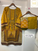 Mannat Clothing M 2758 Readymade Lawn Suits With Heavy Multiple Patches Suits