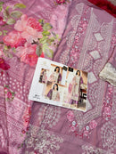 Ziaaz Designs 894 B Cambric Cotton Very Heavy Embroidery Pakistani Kameez