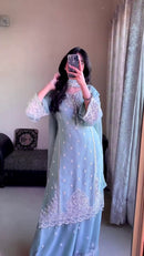 Astha AC 7057 Designer Wear Sequence Embroidery Work Suits