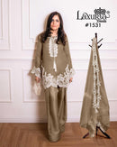 Laxuria Trendz 1531 Vichitra Designer Stylish Tunic Classic Embroidery Kurti Paird