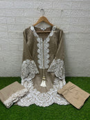 Laxuria Trendz 1531 Vichitra Designer Stylish Tunic Classic Embroidery Kurti Paird