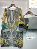 Mannat Clothing M 9081 Lawn With Heavy Multiple Patches Work Readymade Pakistani Suits