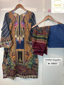 Mannat Clothing M 5003 Lawn With Heavy Multiple Patches Work Readymade Pakistani Suits