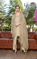 Laxuria Trendz 1525 B Vichitra Simmer Readymade Luxury Pŕet Collection