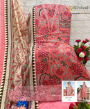 AL Zohaib Az 1277 Pure Cotton Print  With Heavy Embroidairy Patches Work Pakistani Suits