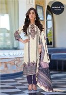 Mehboob Tex 1664 Pure Viscose Maslin Digital Print With Aari Handwork Pakistani Suits
