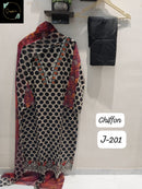 Sapphire Jazmin 201 D Readymade Lawn Suits With Heavy Multiple Patches Work Pret