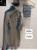 Sapphire Jazmin 201 E Readymade Lawn Suits With Heavy Multiple Patches Work Pret