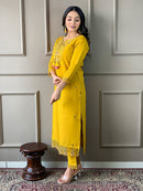 Sanskriti 8970 Pure Viscose Chanderi With Sequence Embroidery Work Ethnic Kurti