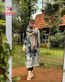 Aasha Designer 1167 Pure Cotton Print With Heavy Embroidery Exclusive Patch Work Pakistani Suits