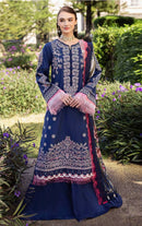 Al Zohaib Az 1241 Pure Cotton With Embroidery Work Pakistani Suits