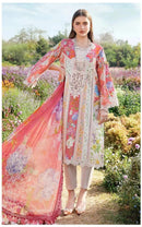 Al Zohaib Az 1279 Pure Cotton Print With Heavy Embroidery Patches Work Pakistani Suits