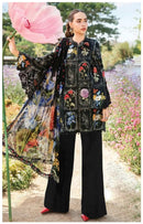 Al Zohaib Az 1286 Pure Cotton Print With Heavy Embroidery Patches Work Pakistani Suits