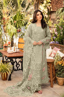 Saniya Trendz 7146 A Cotton With Chikankari Embroidered Worked Pakistani Suits