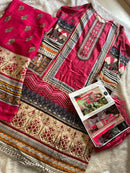 Mehboob Tex 1337 A Chevron Luxury Lawn Self Embroidered Work Pakistani Suits