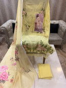 Saniya Trendz 28001 Pure Cotton With Embroidered Work Pakistani Suits