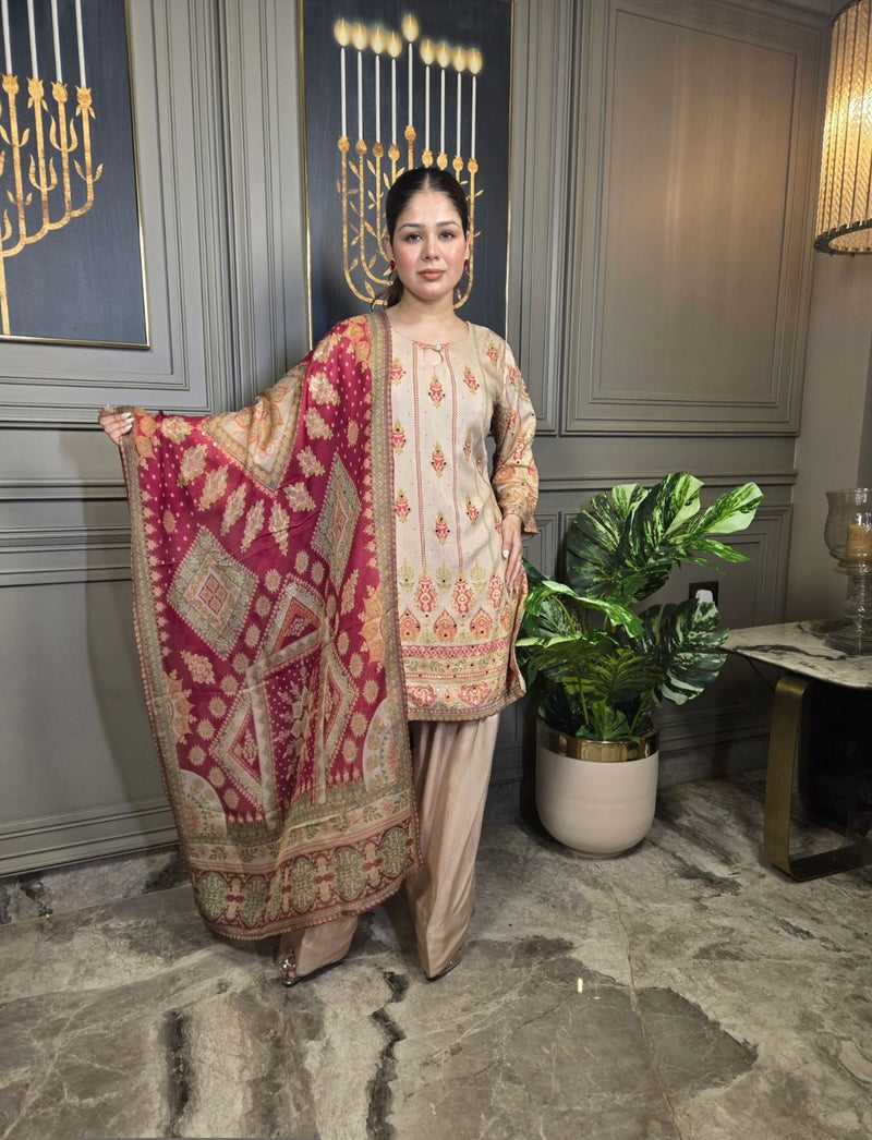 BE 359 DESIGNER WEAR EXCLUSIVE FARSI SALWAR SUIT
