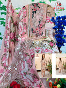 Aasha Designer 1009 Pure Cotton Print With Heavy Embroidery Work Pakistani Suits