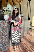 Taj Creations 469 Pure Cotton Print With Heavy Embroidery Work Pakistani Suits