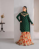 ZSR 3128 Designer Elegant Fox Georgette With Embroidered Work Suits