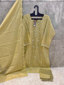 Hoor Tex HF 178 D Fox Georgette With Emboridery Work Readymade Pakistani Dress