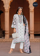 Mehboob Tex 1508 Pure Cotton Print With Embroideiry Self Work Pakistani Suits