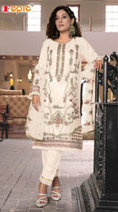Fepic IR 21016 B Organza Embroidered With Heavy Khatli Works Pakistani Suits